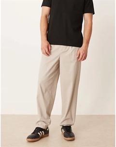 Строгие брюки-чиносы цвета «морковка» Asos design