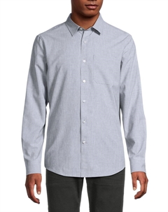 Рубашка Airflex из смеси морской шерсти, цвет True Navy Mack weldon