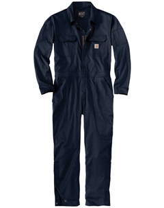 Брюки Rugged Flex Canvas Overall, темно-синий Carhartt