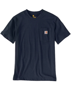Футболка Workwear Pocket T-Shirt, темно-синий Carhartt