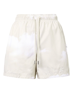 Шорты clouds Printing Casual Sports Shorts White DM1377-104 Air jordan