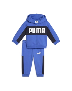 Пуховик с капюшоном MINICATS ESS BLOCK FZ FL INF унисекс, синий Puma