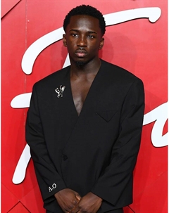 Двубортный пиджак свободного кроя без воротника черного цвета Asos design