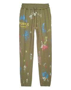 Спортивные брюки с трафаретной краской, зеленый Nike