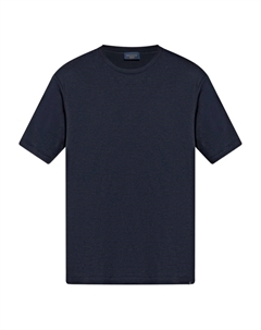 Футболка из хлопка с круглым вырезом, черный Paul & shark