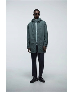 Плащевая парка, темно-зеленый Сфера