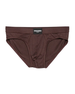 Трусы с нашивкой-логотипом, красный Dsquared2