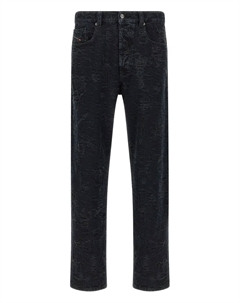 Джинсы с рваным эффектом, черный Diesel