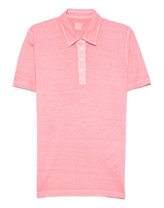 Рубашка поло с короткими рукавами, розовый 120% lino