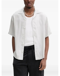 Рубашка с коротким рукавом, серый Hugo