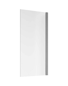 Шторка на ванну Стокгольм GV-861 MT 85 3GW246TTKK000 профиль Хром матовый стекло прозрачное Stworki