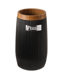 Стакан для зубных щеток Black Boom FX-411-3 Черный Fixsen