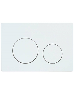 Клавиша смыва APB0188 Белая глянцевая Agger