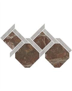 Декор Риальто 1 наборный лаппатированный ID165 29,5х48 Kerama marazzi