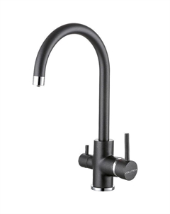 Смеситель для кухни Essen Es213211-418 Черный металлик Paulmark