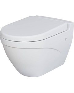 Унитаз Nord 133T20101 подвесной Белый матовый без сиденья Ambassador