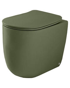Унитаз Nolita 531811 приставной Verde muschio без сиденья Kerasan