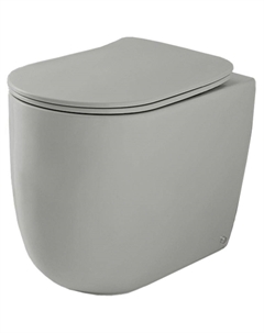 Унитаз Nolita 531859 приставной Grigio matt без сиденья Kerasan