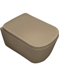 Унитаз Tribeca 511481 подвесной Nocciola без сиденья Kerasan