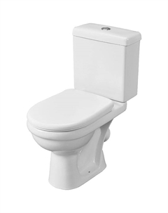 Унитаз компакт Визит 1.P405.3.S00.00B.F с бачком и сиденьем Santeri