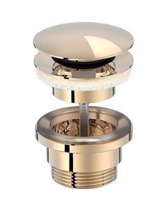 Донный клапан E30536-BGG click-clack Золото Jacob delafon