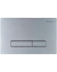 Клавиша смыва Genova BB020-GV-CHROME.M Хром матовый Belbagno