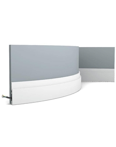 Плинтус SX187F 2000x75x12 Orac decor