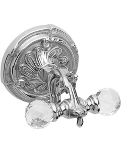 Двойной крючок Barocco Crystal AM-1784-Cr-C Хром Art&max