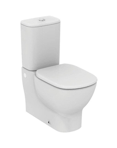 Унитаз компакт Tesi T008201 без бачка и сиденья Ideal standard