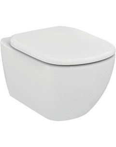 Унитаз Tesi AquaBlade T007901 подвесной без сиденья Ideal standard