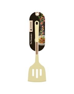 Лопатка ATMOSPHERE FreshCook 31,5см с прорезями силикон, бук Atmosphere of art