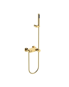 Смеситель для ванны и душа Stick 123-GG.4 Gold spirale Boheme