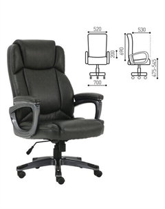 Кресло руководителя Favorite EX-577 серый (531935) Brabix