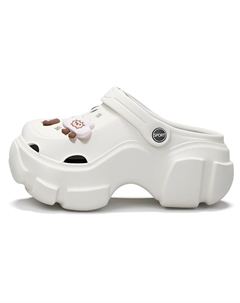 Сабо женские, White (Cloud Lamb) Cat power