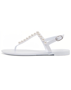 /SW Шлепанцы женские белые Stuart weitzman