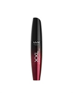 Тушь для ресниц LUSH LASHES MASCARA XXL тон 01 Black объем и разделение ухаживающая Nyx professional makeup