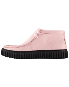 Ботинки женские Originals Martine Rose кожаные с ребристой подошвой, розовый Clarks