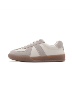 Низкие повседневные туфли женские серо-бежевые Red dragonfly