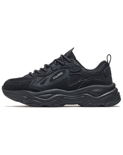 Нескользящие и дышащие низкие массивные кроссовки для женщин, Light Taupe Gray Camel