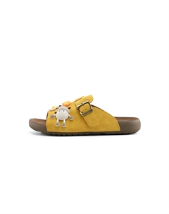 Женские тапочки-слайды с амортизацией, устойчивые к истиранию, желтые Josiny