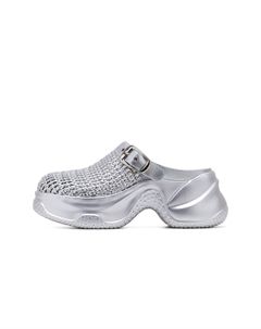 Сандалии с закрытым носком женские, Silver C°banner