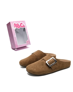 Женские сандалии с закрытым носком, устойчивые к запахам и скольжению, Khaki Abcio