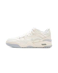 Кроссовки для скейтбординга Moon White 2MID женские, средний верх, цвет экрю Li-ning