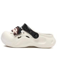 Женские сандалии с закрытым носком, устойчивые к истиранию, из коллекции Timeless Perforated, White/Black Josiny