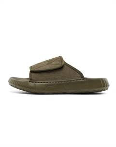 Тапочки-слайды мужские, устойчивые к истиранию, оливково-зеленые Fapai