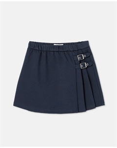 Школьная юбка для девочки из рибаны, темно-синий Kids el corte inglés