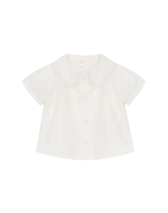 Детская блузка для девочки, белый Nanos
