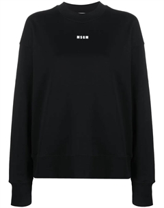 Толстовка с логотипом, черный Msgm
