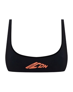 Топ бикини с логотипом, черный Dsquared2