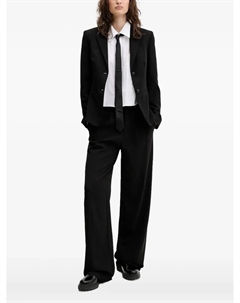 Рубашка без рукавов с накладными карманами, белый Hugo